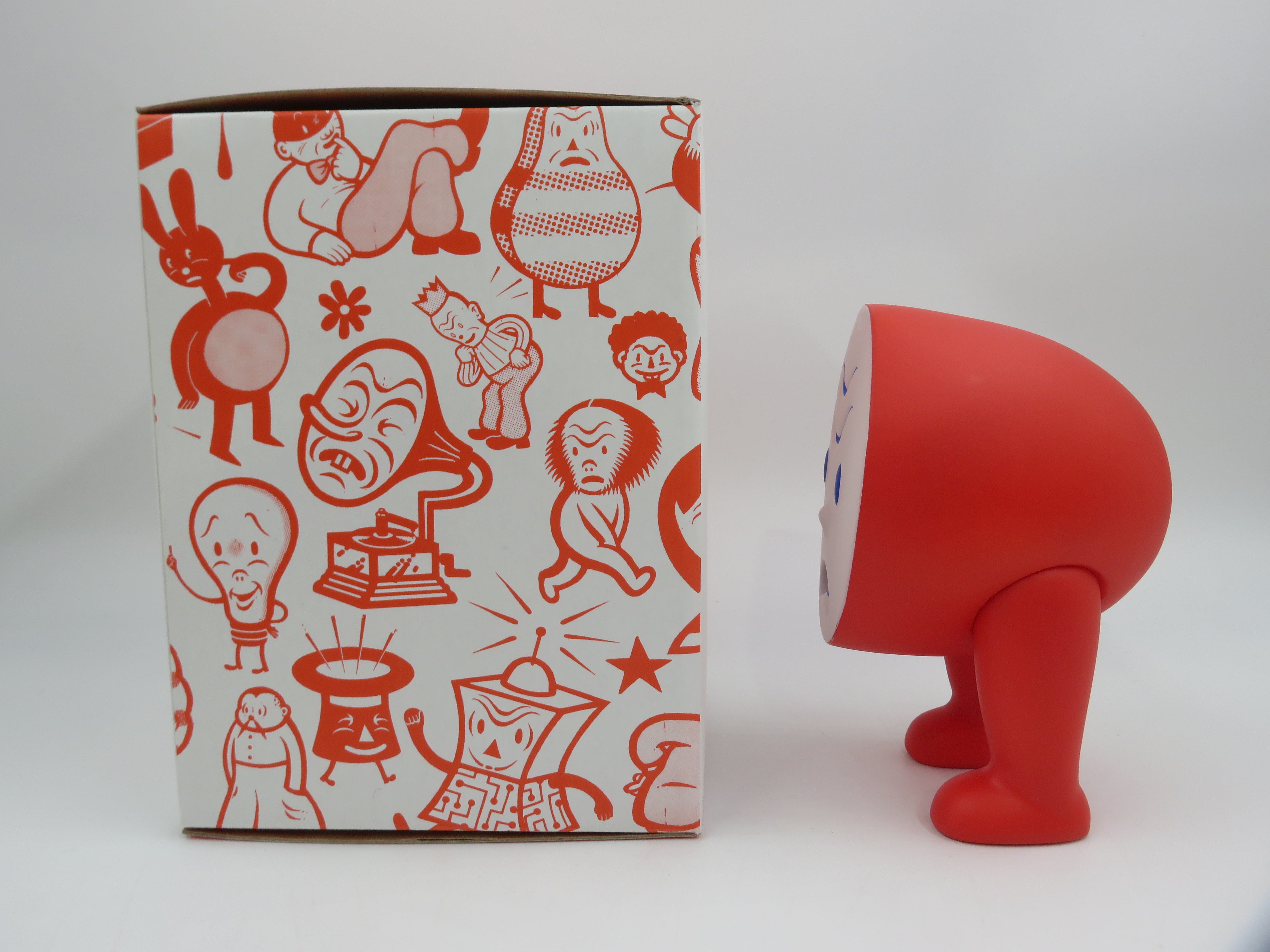 GARY TAXALI Oh No! Red - Bigshot Toy (2008) Chump Inc. Designer Vinyl Art Toy